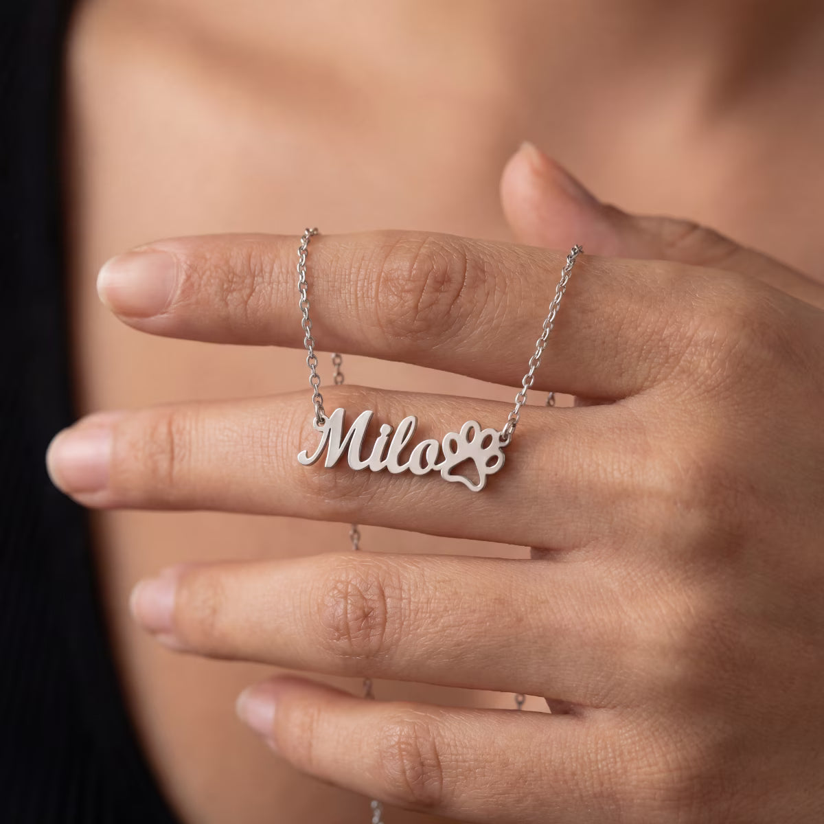 Custom Pet Name Necklace