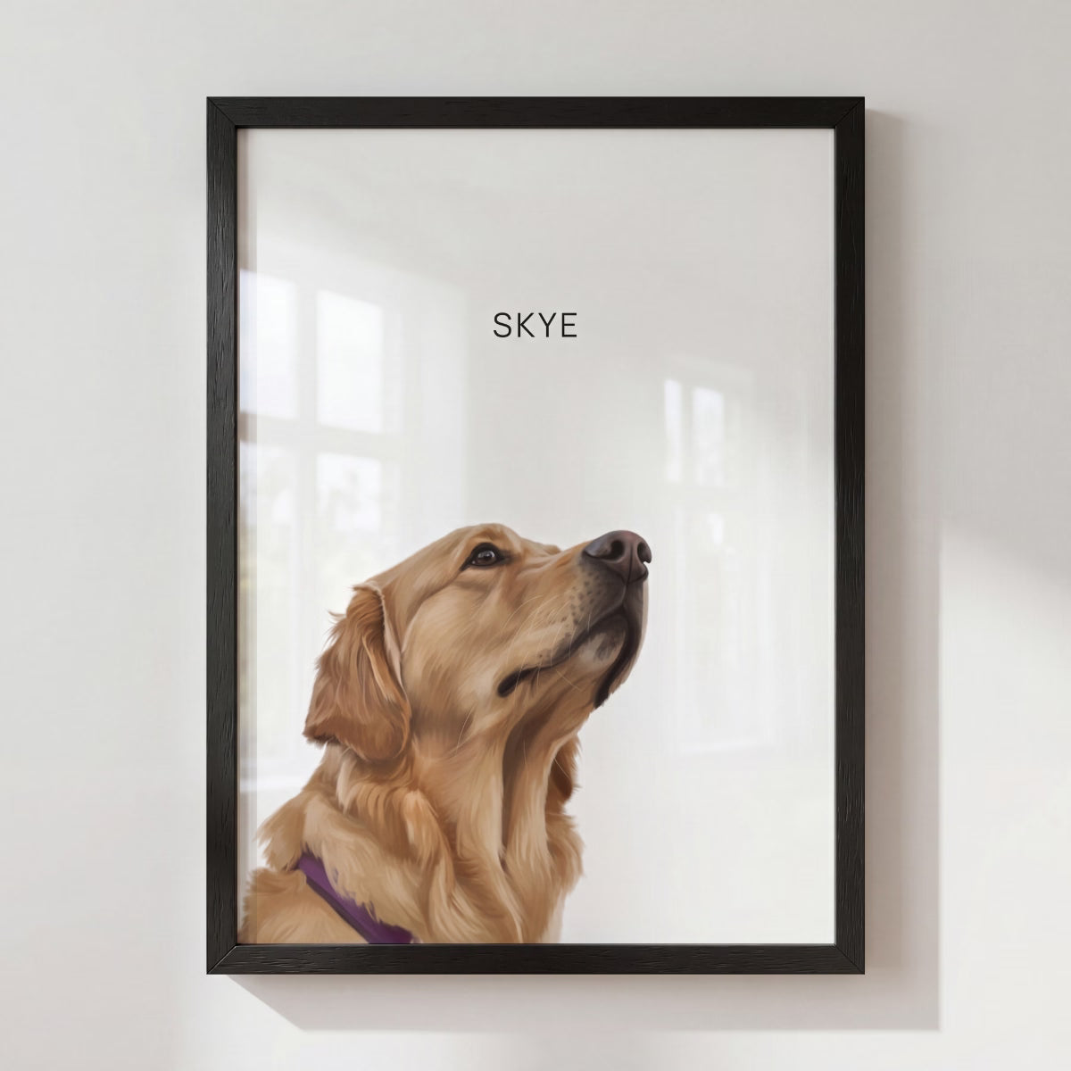 Custom Minimalistic Pet Portrait