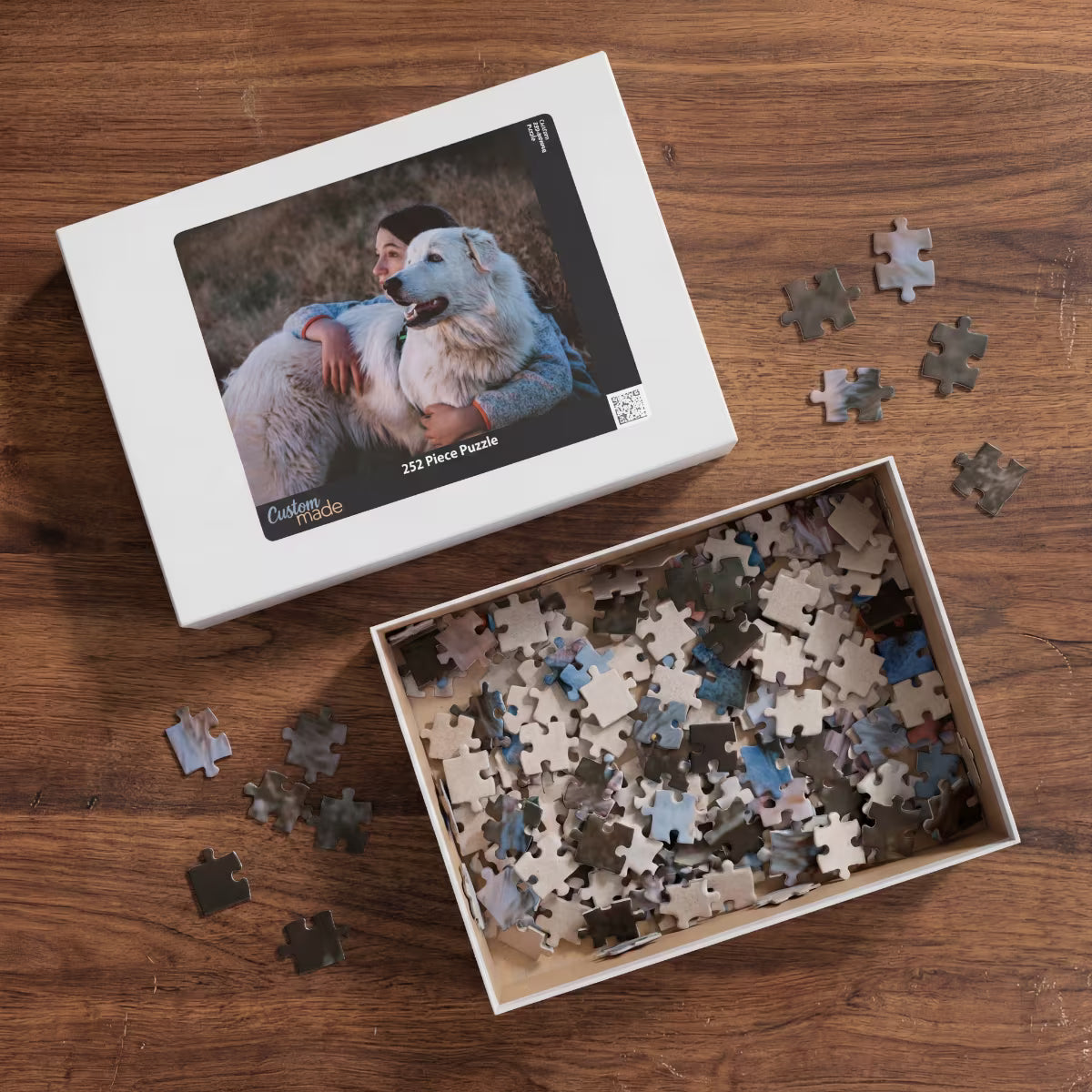 Custom Pet Photo Puzzle (Horizontal)