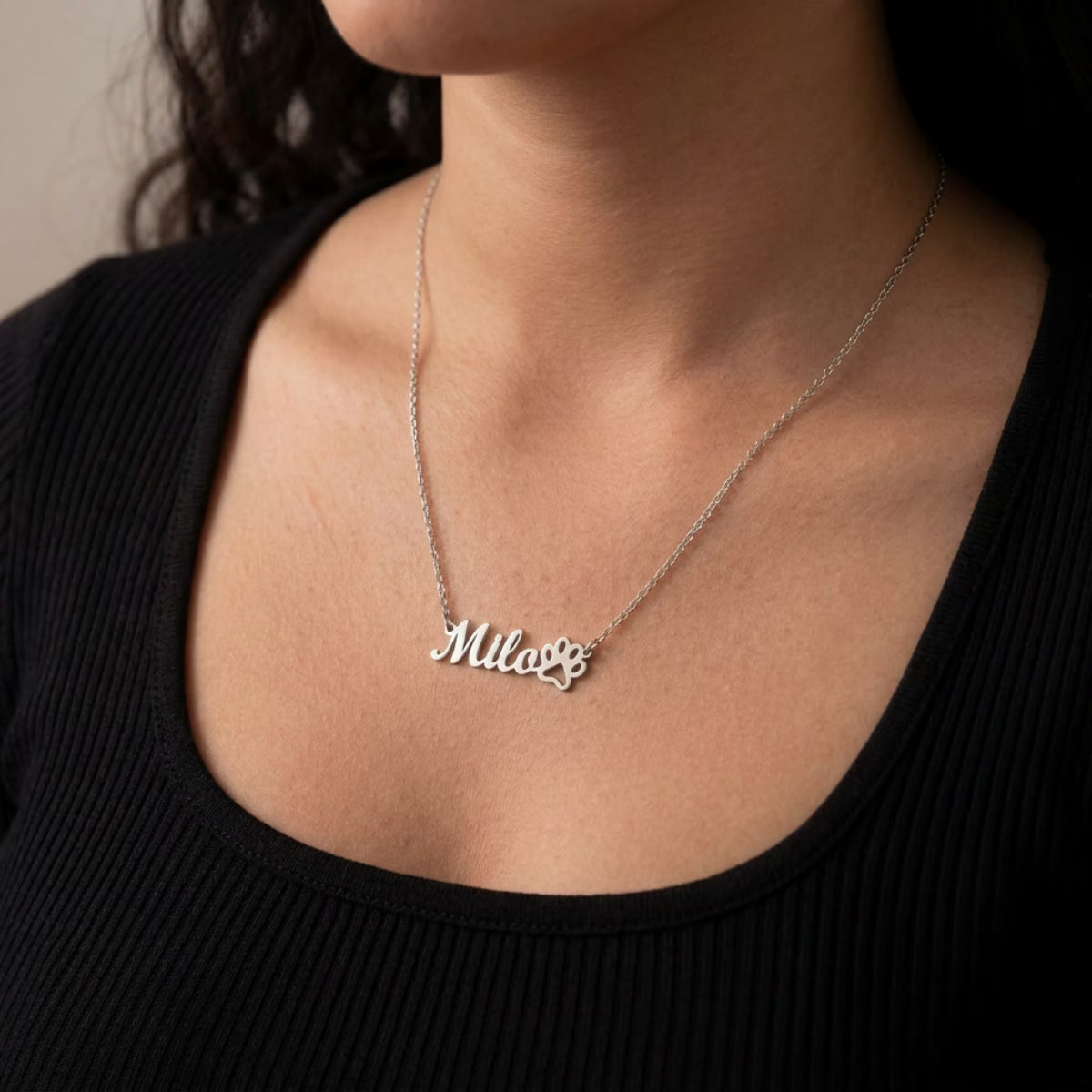 Custom Pet Name Necklace
