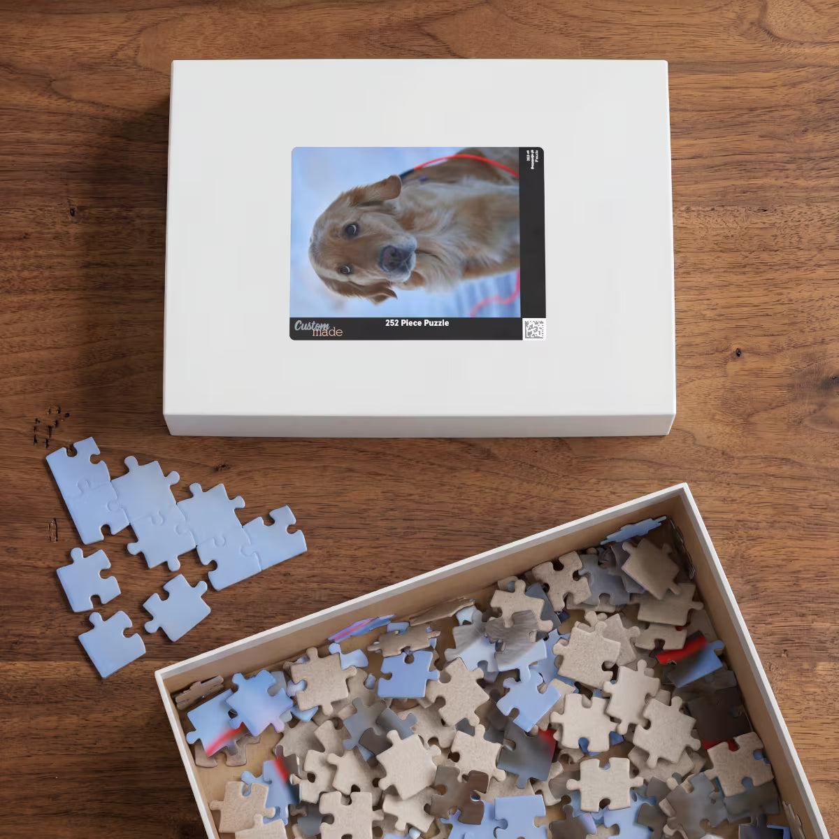 Custom Pet Photo Puzzle (Vertical)